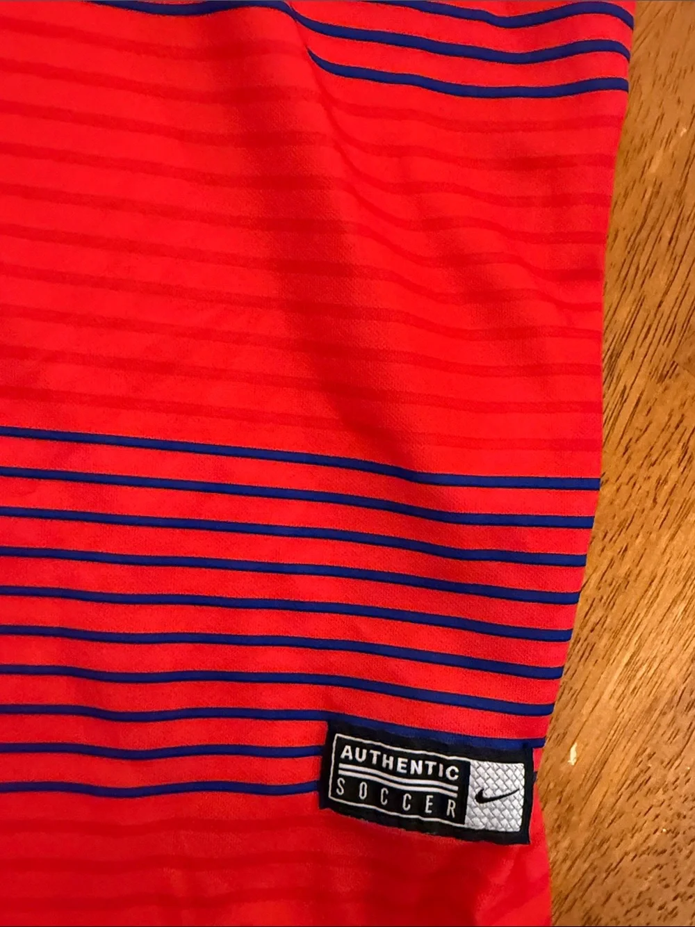 Nike Red USA Soccer Jersey with Blue Accents xxl